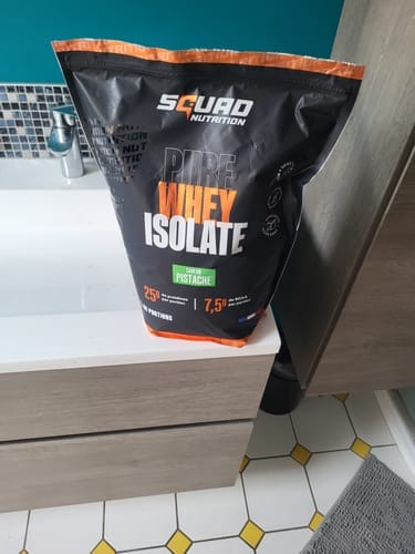 Customer photo review of Pure Whey Isolate (Nouveaux formats)