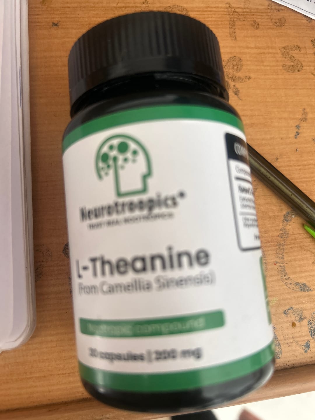 Customer photo review of L-theanine
