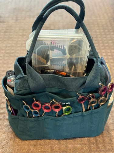 Customer photo review of Soolla® Studio Bag, Aquamarine