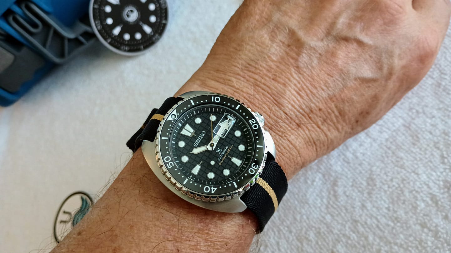 Customer photo review of Nautilus One - Tudor Black