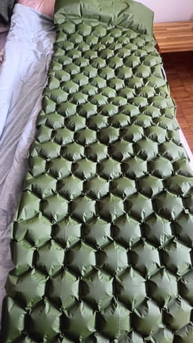 Customer photo review of Ultralight Sleeping Pad – Ideal for Every Adventure on the Go