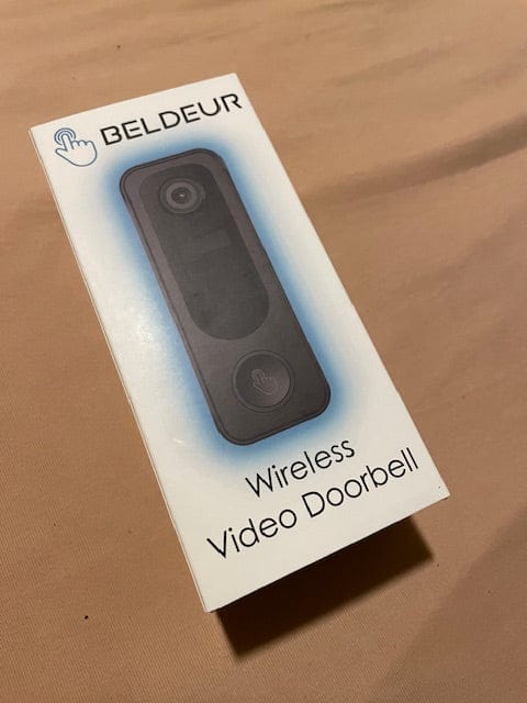 Customer photo review of Draadloze Video Deurbel Totaalpakket