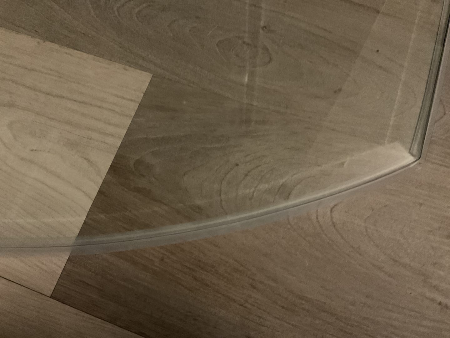Customer photo review of Silikon-Dichtlippe Schmutzlippe für Glasplatte, Kaminplatte, Ofenplatte, Bodenplatte - 4-fach MAX