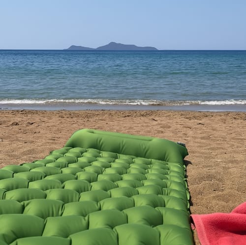 Customer photo review of Ultralight Sleeping Pad – Ideal for Every Adventure on the Go