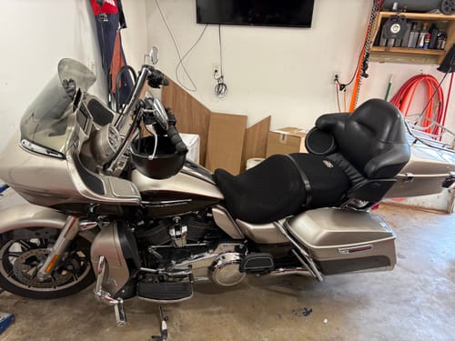 Customer photo review of Wind Rider Seat Cover