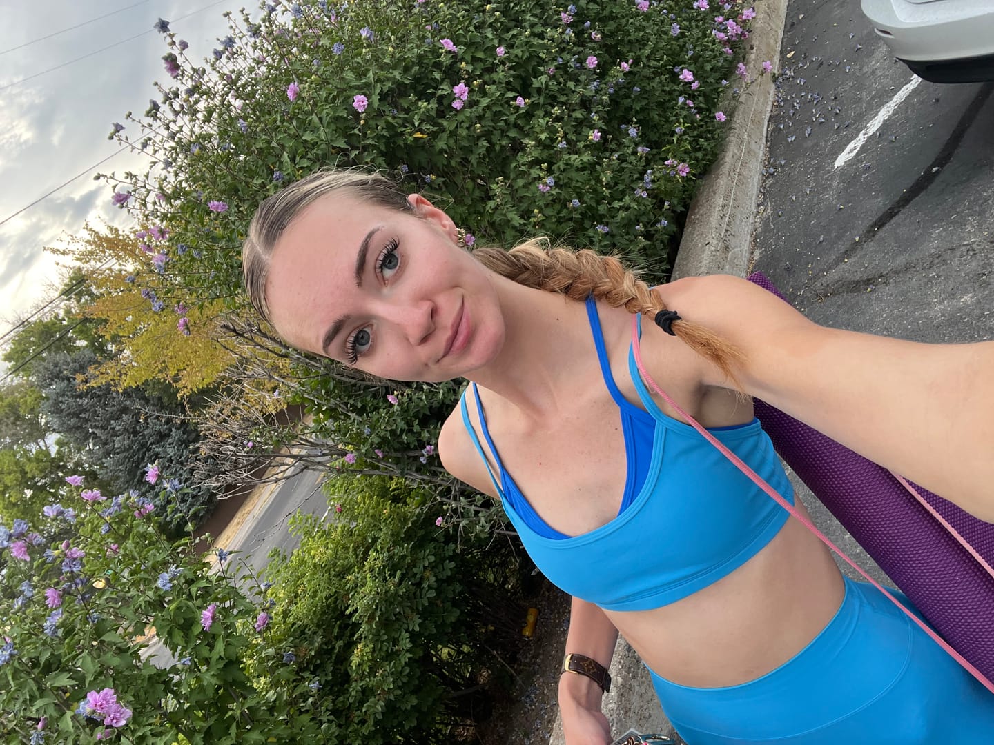 Customer photo review of V-Layered Bra