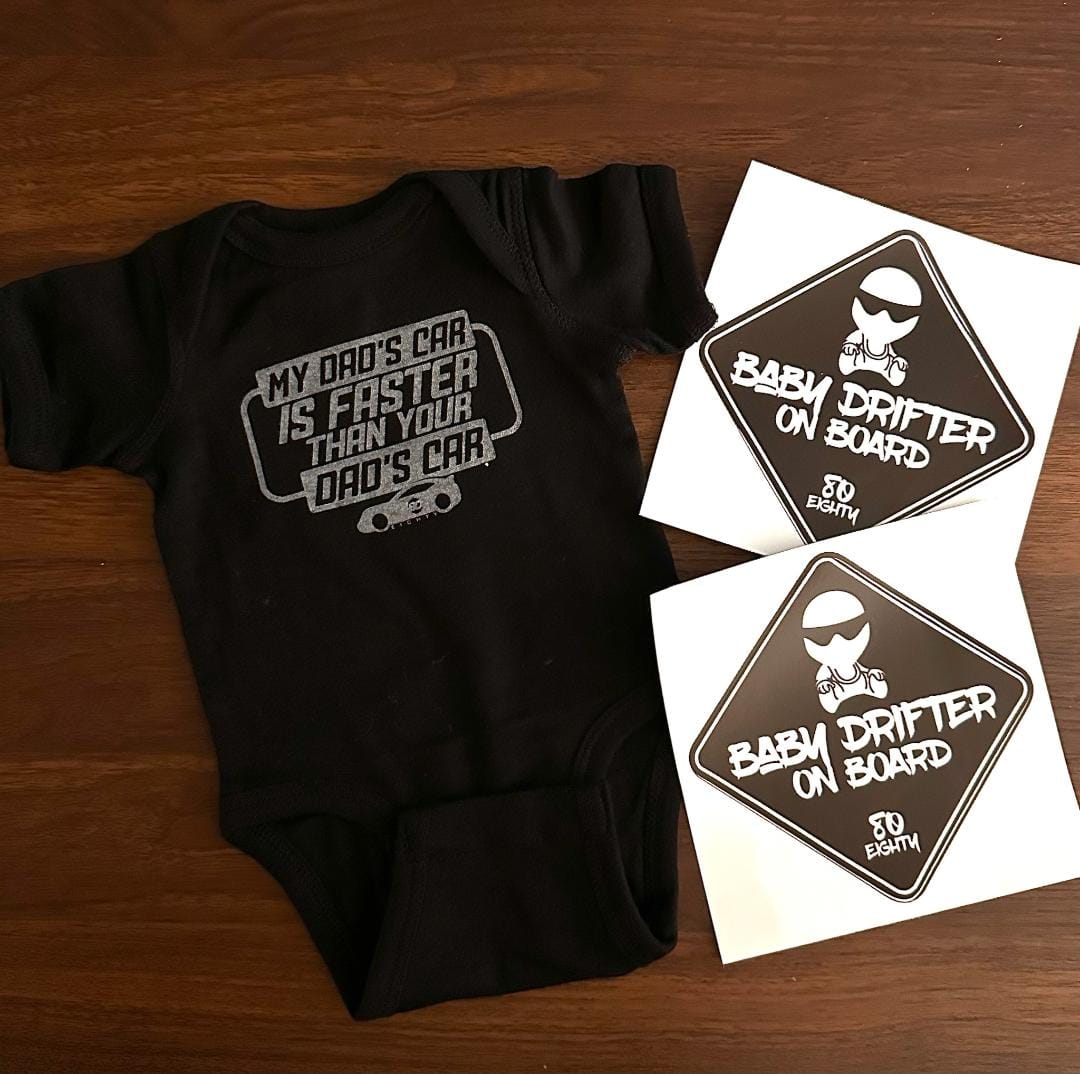 Customer photo review of 80Eighty® Baby On Board Sticker