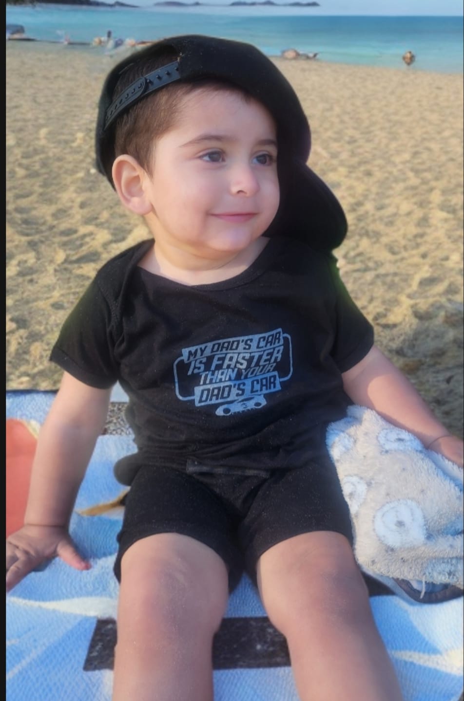 Customer photo review of 80Eighty® Baby Onesie Black