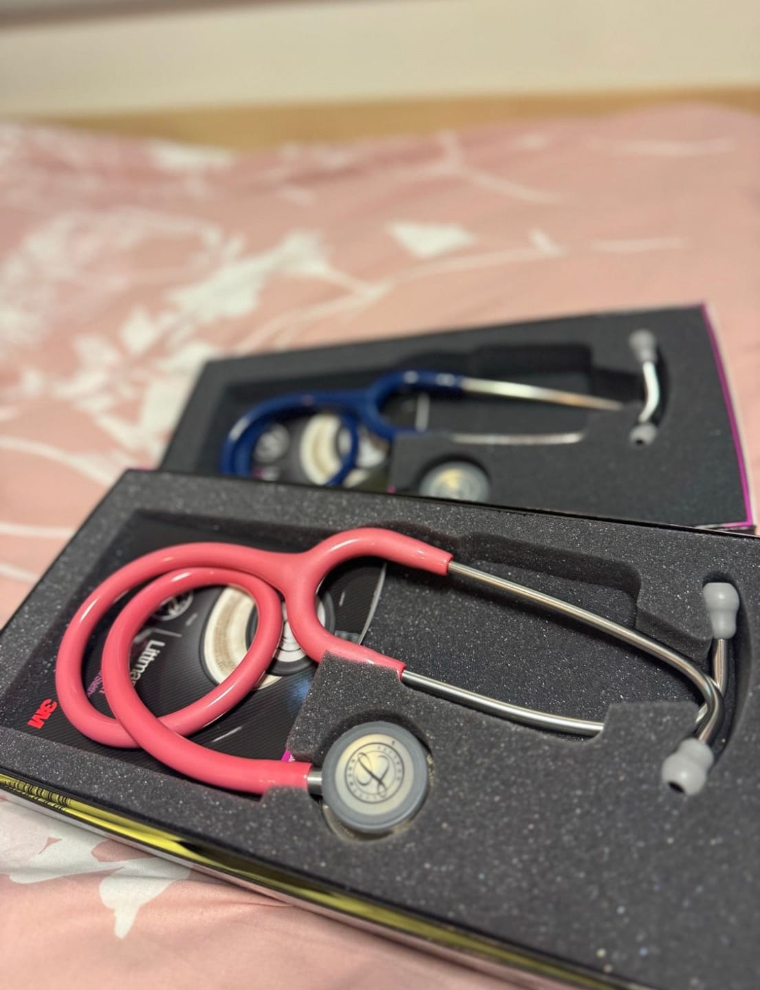 Customer photo review of Littmann Classic III Monitoring Stethoscope: Pearl Pink 5633