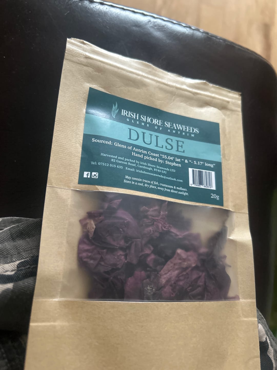 Customer photo review of Dulse | Irish Shore Seaweeds
