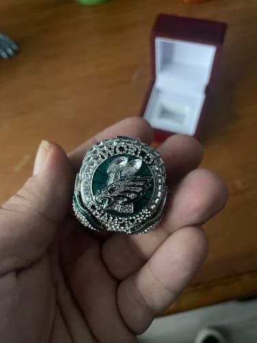 Customer photo review of Leather Game Baseball Ball