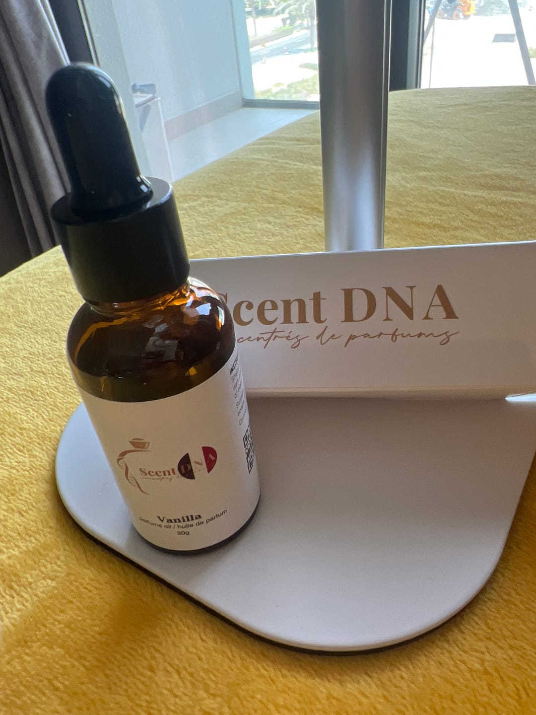 Customer photo review of Vanilla Perfume Oil
