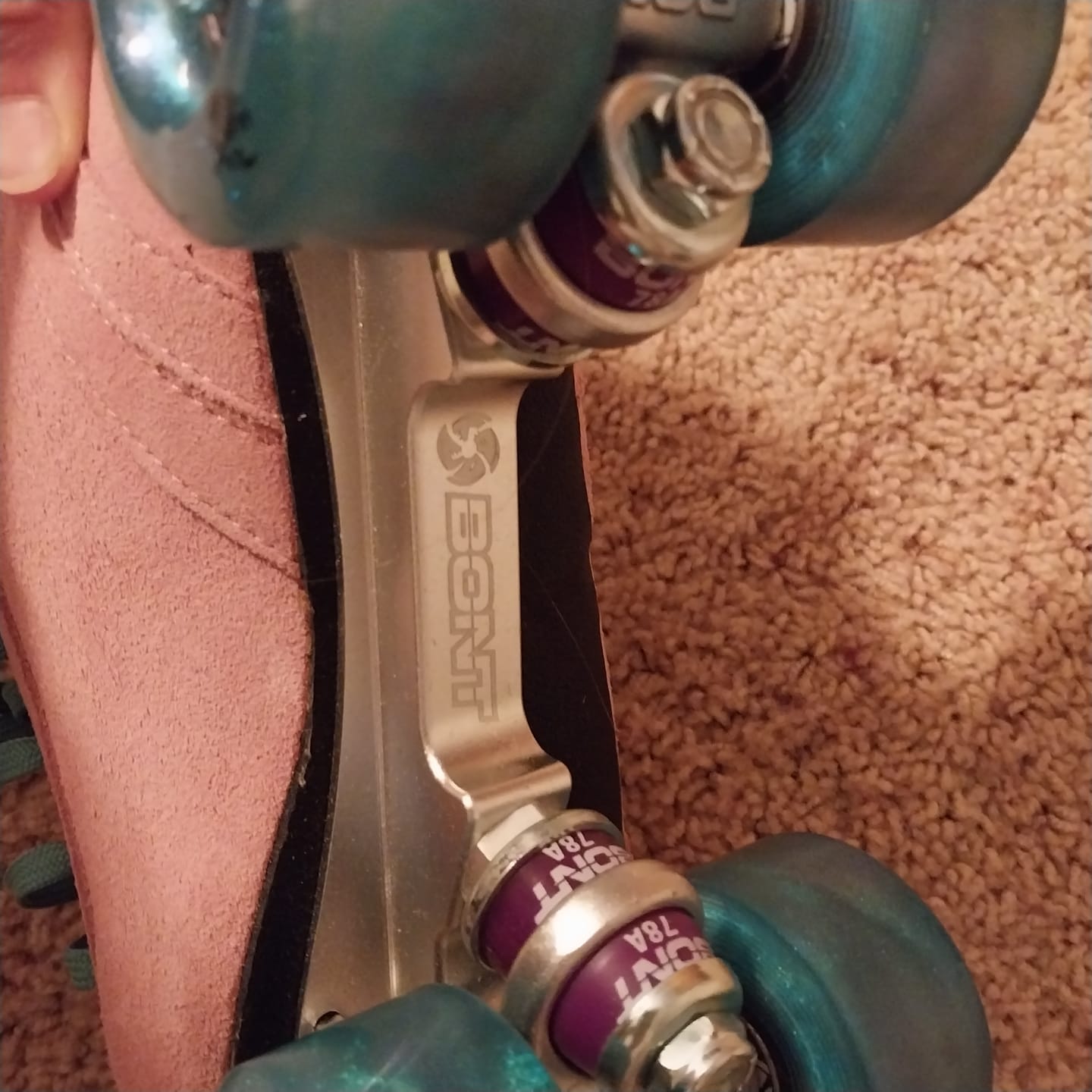 Customer photo review of Roller Skate 78A/83A/88A/93A Cushions