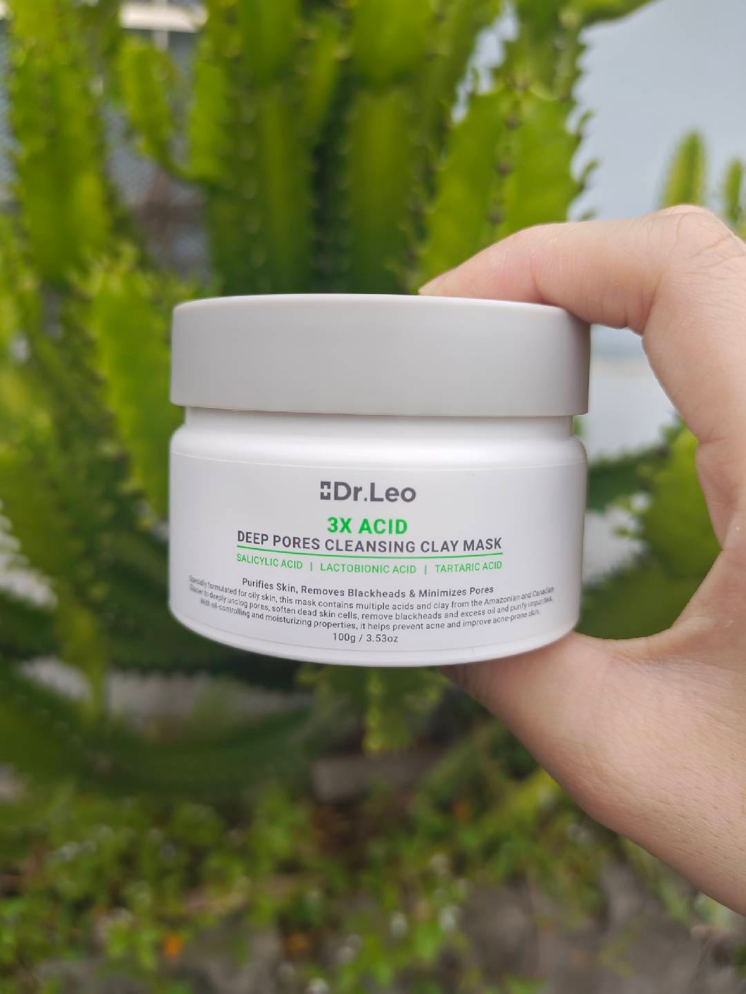Customer photo review of Mascarilla de Arcilla con 3 Ácidos para Limpieza Profunda de Poros