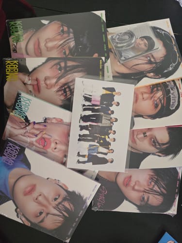 Customer photo review of STRAY KIDS - KARMA 4TH ALBUM FANS GIFT ACCORDION VER SET