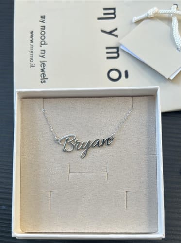 Customer photo review of Collana Nome