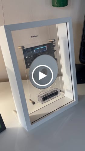 Customer video review of M1 Music Frame CD Player With Bluetooth