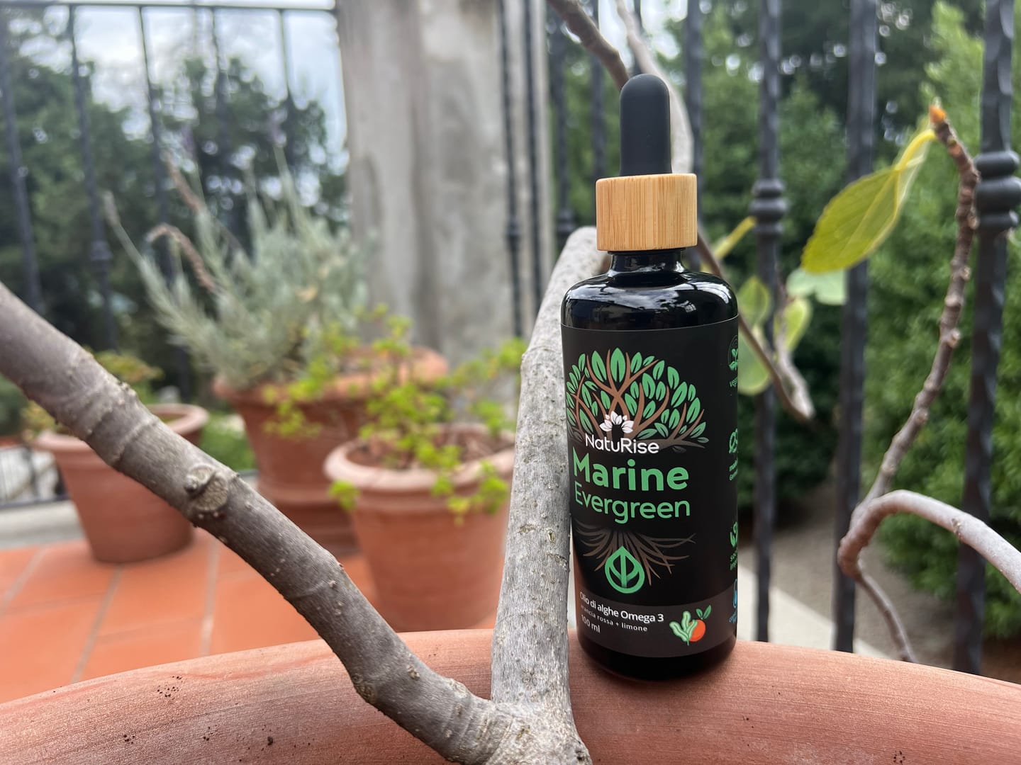 Customer photo review of Olio di alghe Omega 3 (100ml)