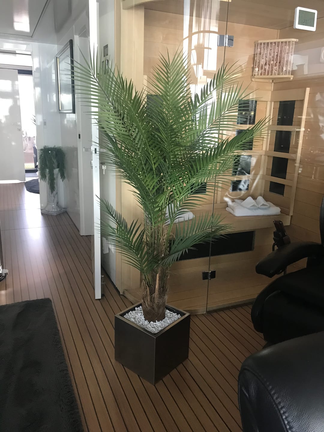 Customer photo review of Palme Kunstpflanze 150cm