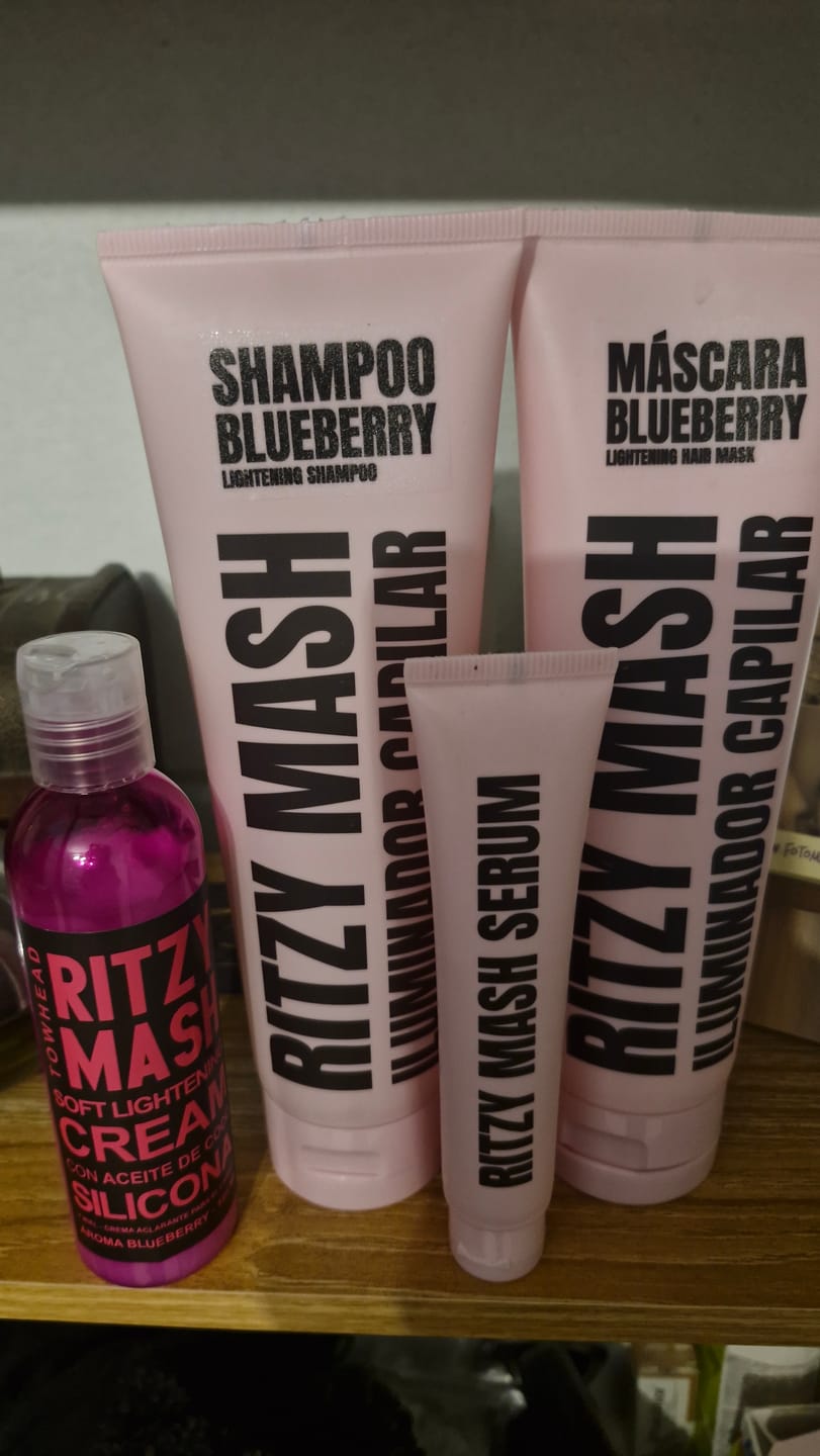 Customer photo review of Kit aclarante full deluxe