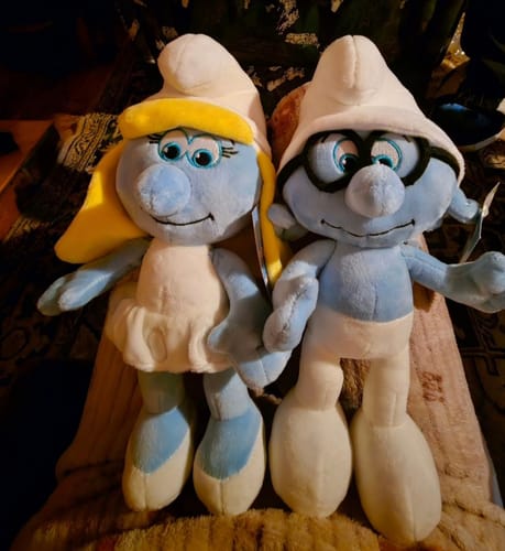 Customer photo review of Peluche Pitufo - Los Pitufos