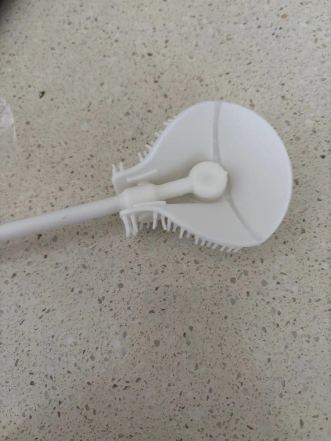 Customer photo review of Foldable Cleaning Silicone Brush