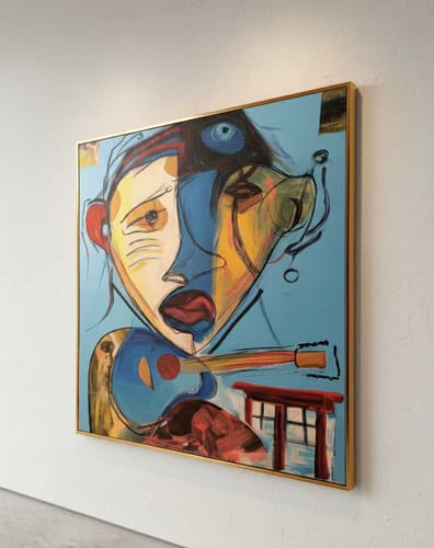 Customer review photo for Abstract Graffiti Art #GA131