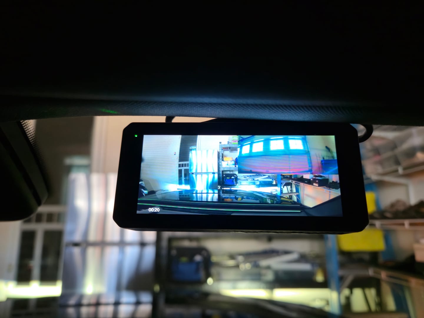 Customer photo review of F77 STARVIS 2 4K+4K Dual IMX678 Voice Control 5.8GHz High Speed WIFI Dash Cam