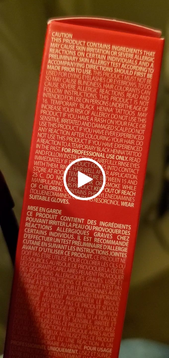 Customer video review of Oligo Calura Color Permanent Shine 2oz