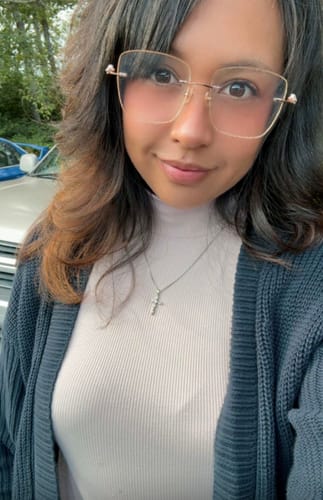 Customer photo review of Venus Eyeglasses