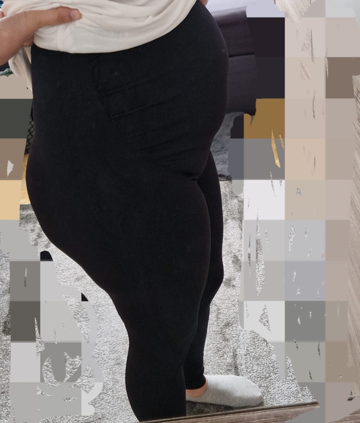 Customer photo review of Schwangerschafts Leggings