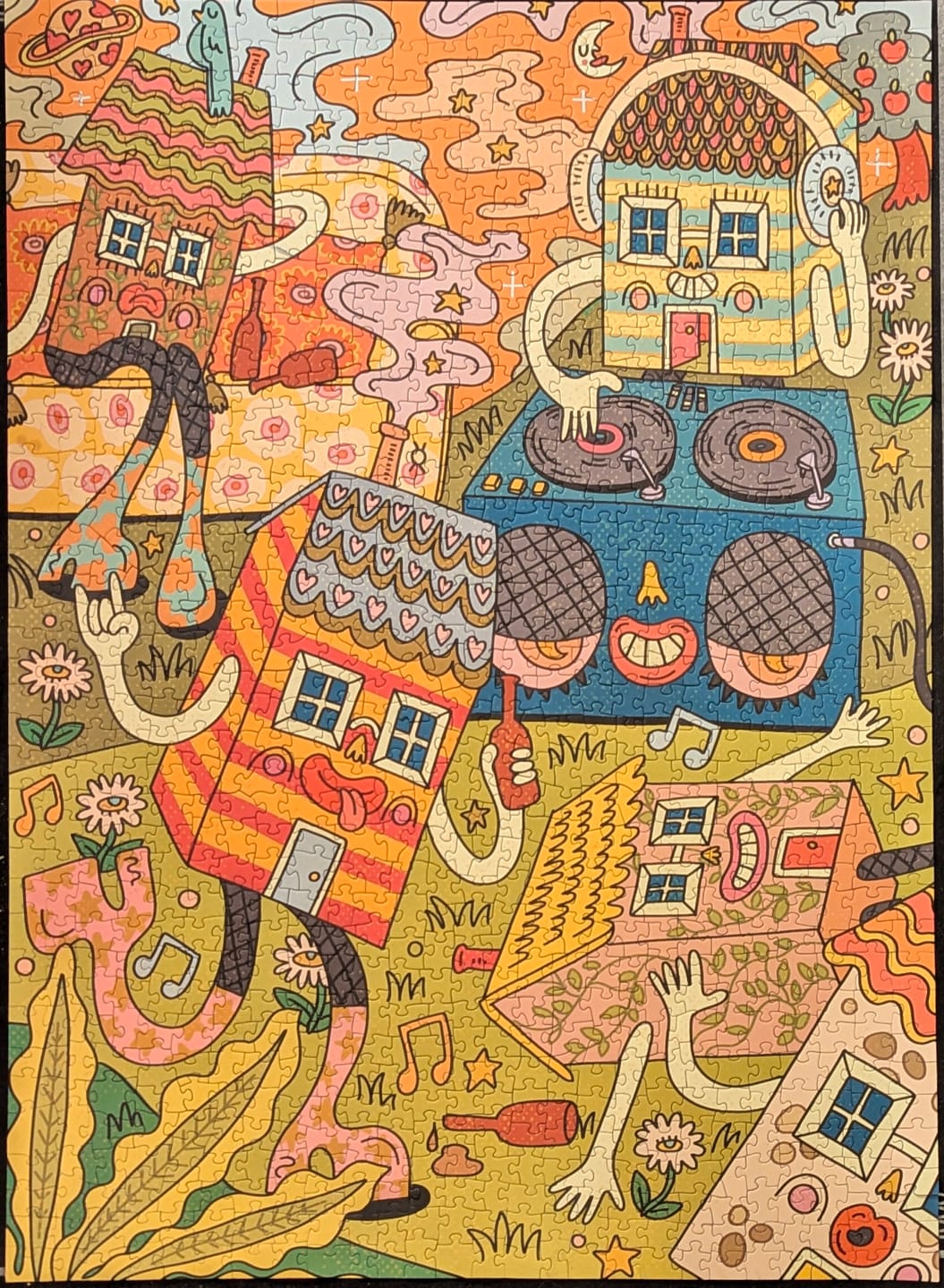 Customer photo review of House Party | 1000 Piece Puzzle