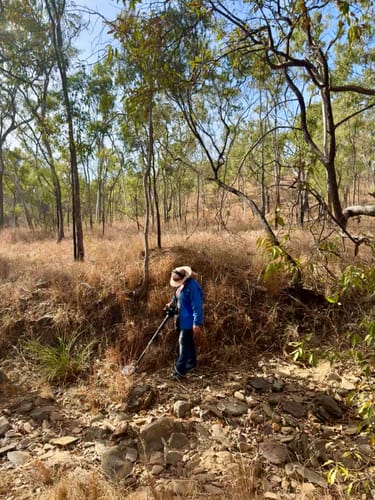 Customer photo review of Funnel Web Prospectors Hat