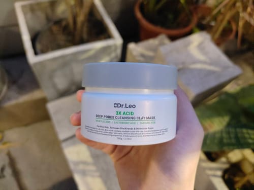 Customer photo review of Mascarilla de Arcilla con 3 Ácidos para Limpieza Profunda de Poros