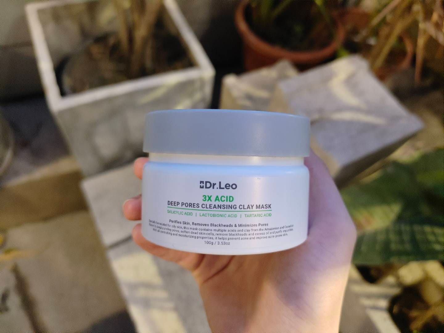 Customer photo review of Mascarilla de Arcilla con 3 Ácidos para Limpieza Profunda de Poros