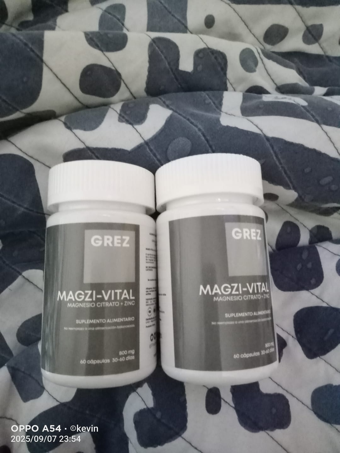 Customer photo review of MAGZI-VITAL - 800mg magnesio citrato + zinc