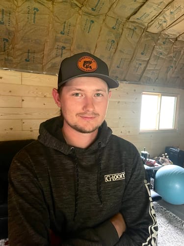 Customer photo review of Richardson 112 Genuine Leather Patch Hats Laser Engraved