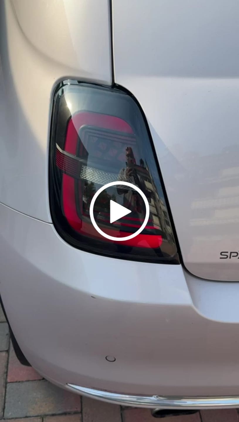 Customer video review of Fari LED Posteriori Abarth & Fiat 500 (2008-2024)
