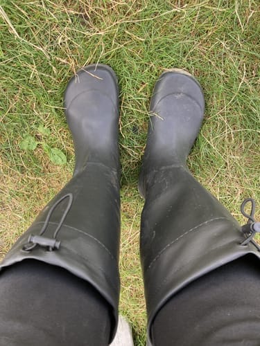 Customer photo review of Vaistoa Katve 2 | Rubber Barefoot Rain Boots