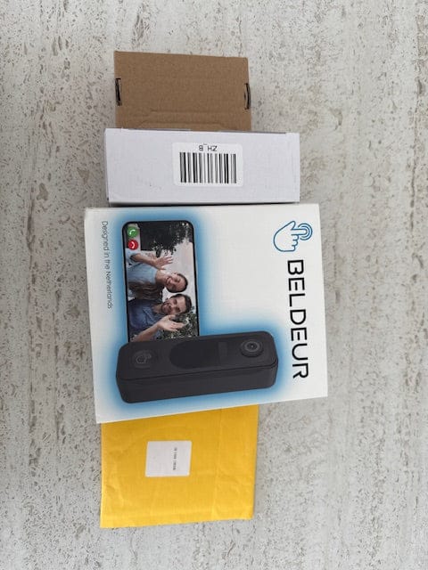 Customer photo review of Draadloze Video Deurbel Totaalpakket