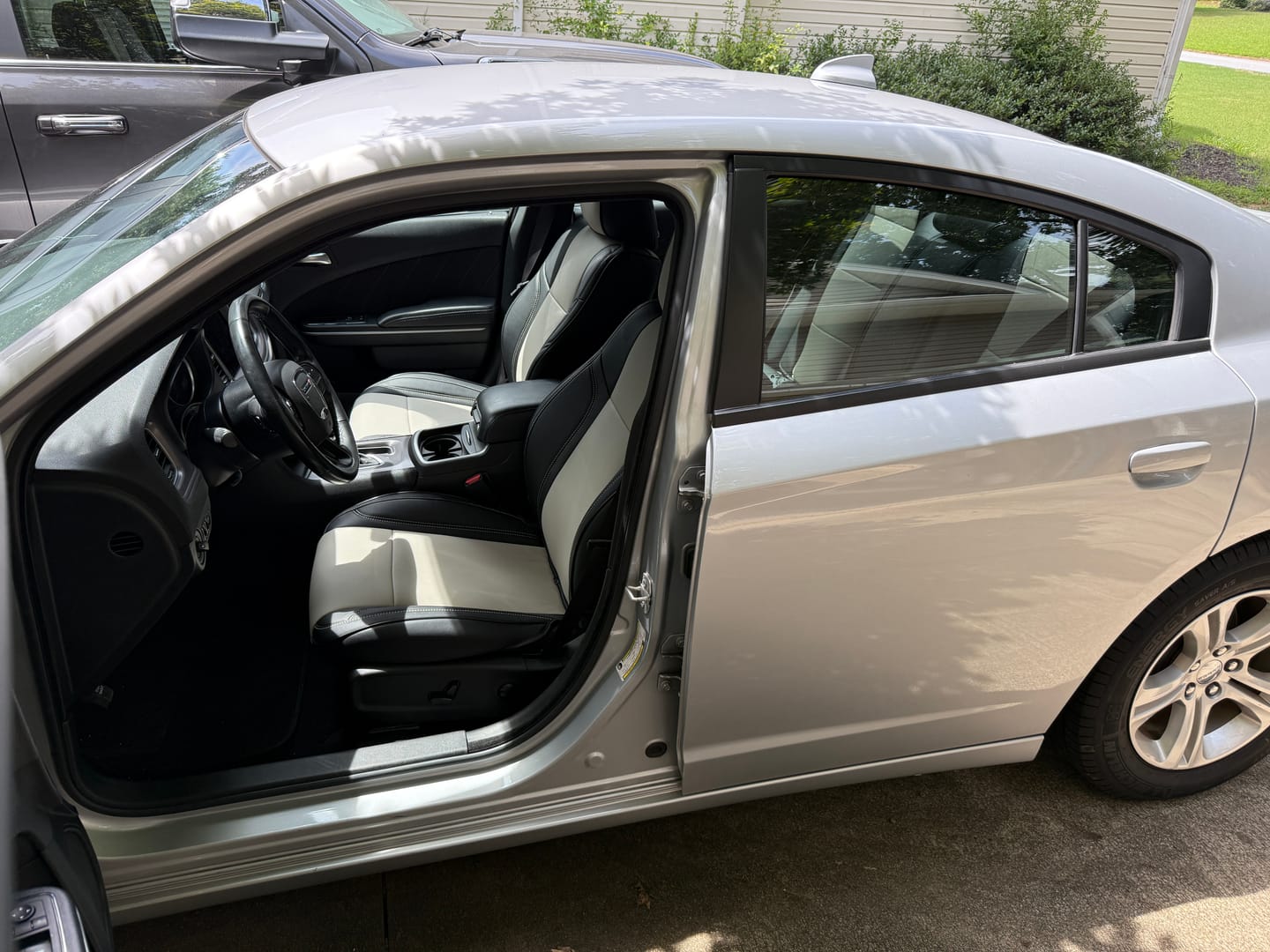 Customer photo review of 2015+ Dodge Charger Custom Sport Seat Covers