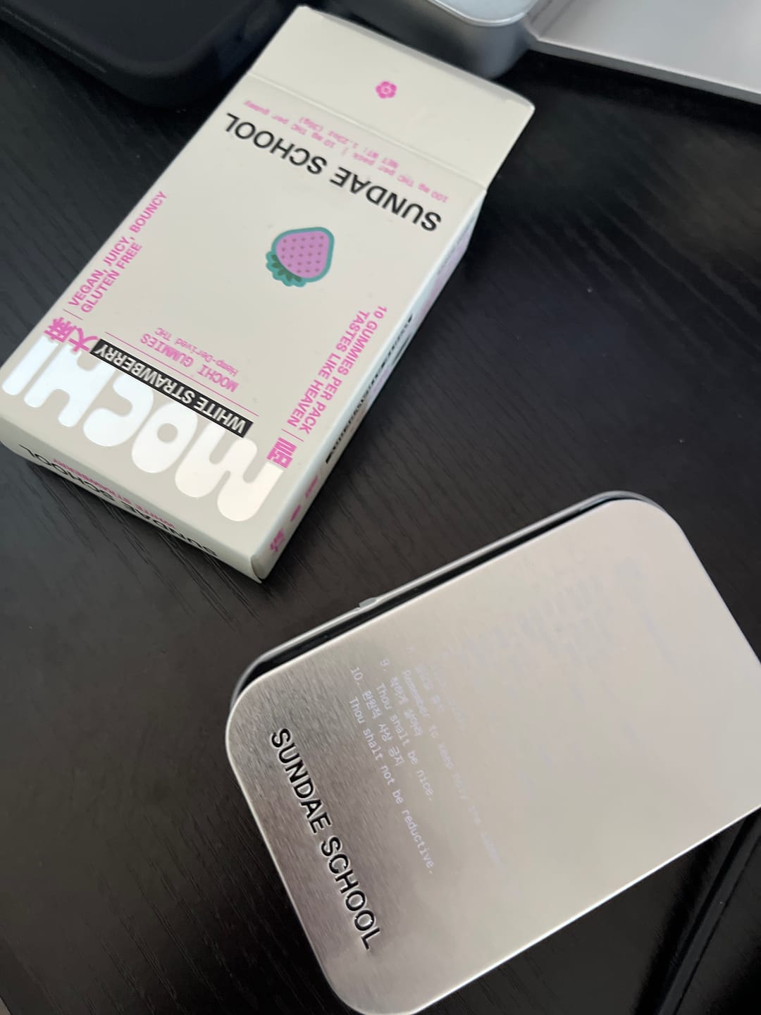 Customer photo review of White Strawberry (10mg)