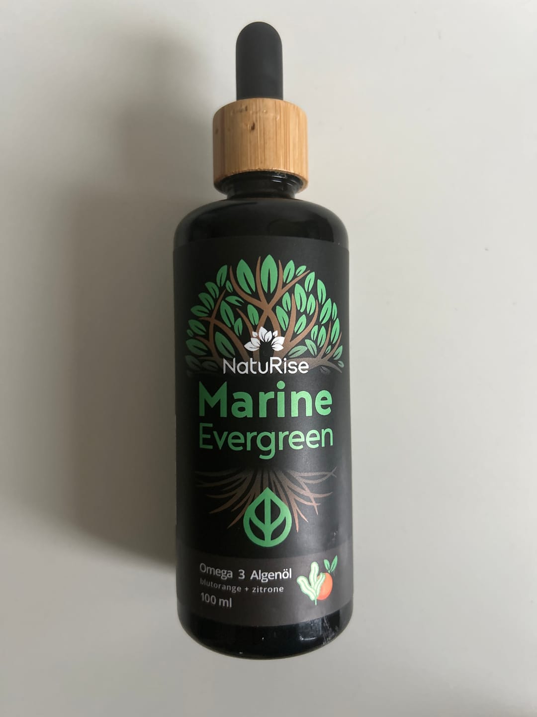 Customer photo review of Omega-3 Algenöl (100ml)