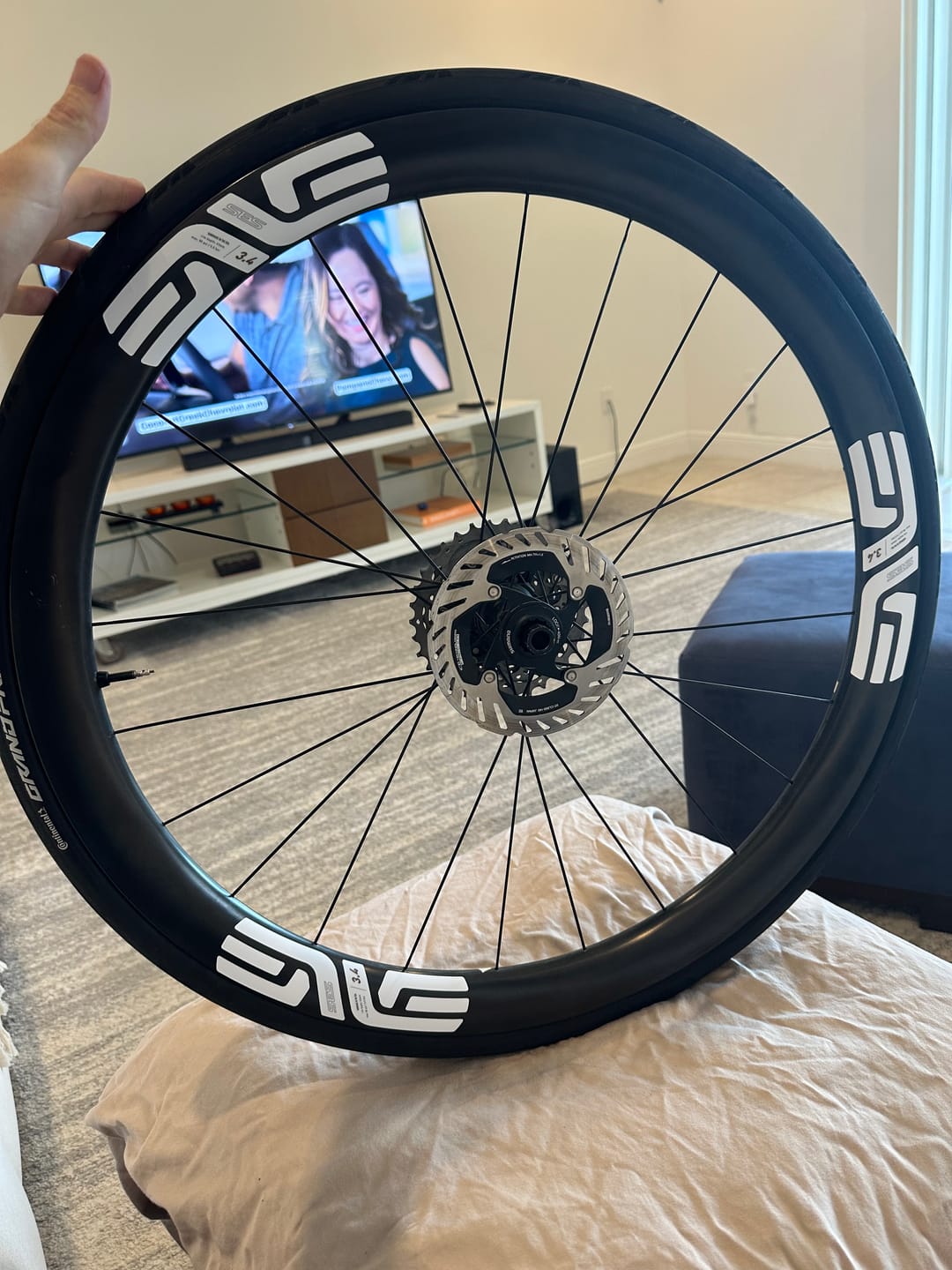 Customer photo review of Custom ENVE SES 3.4 Rim Decals