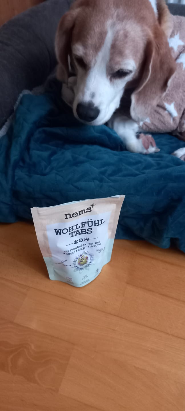 Customer photo review of Wohlfühltabs für Hunde bei Stress, Angst, Unruhe und Hyperaktivität
