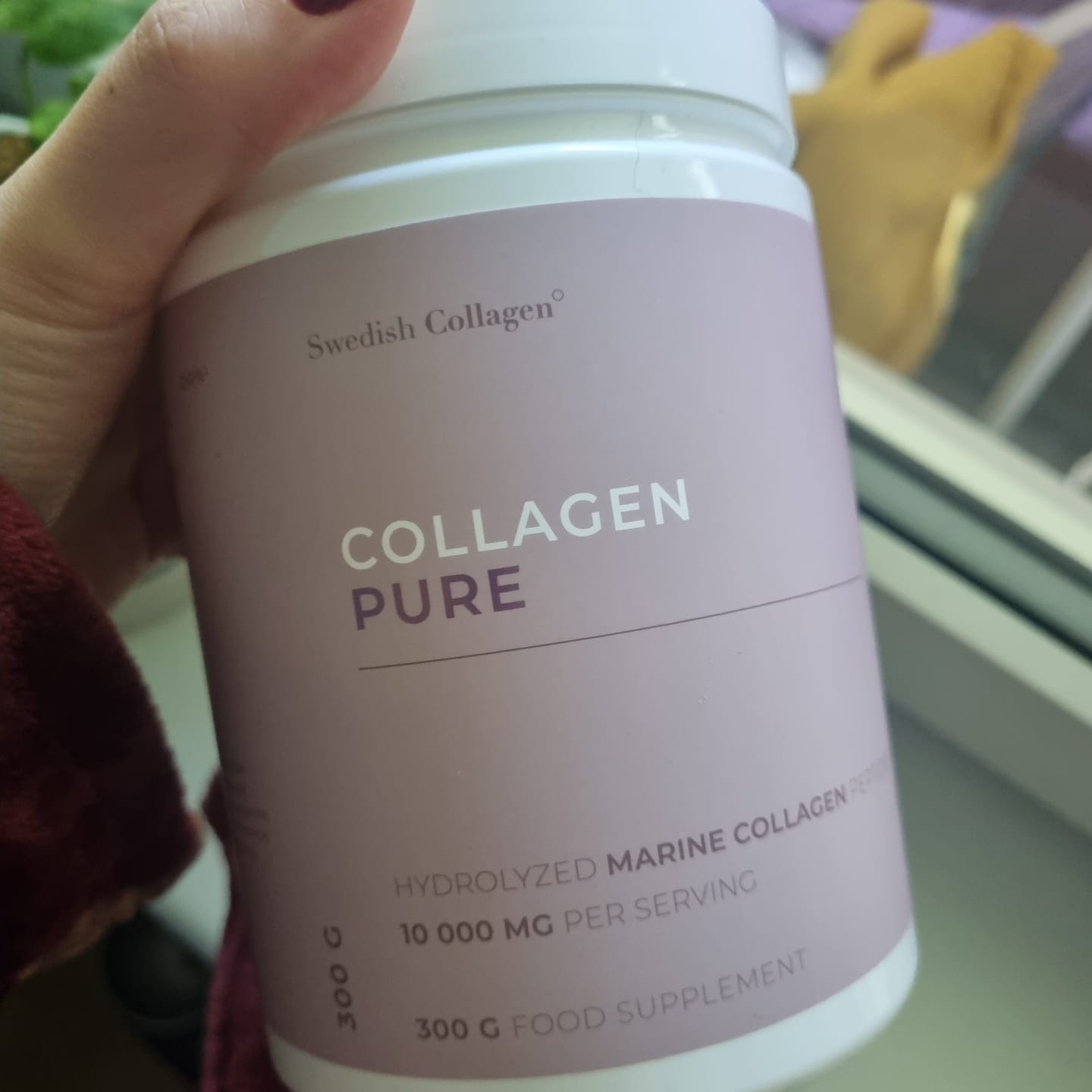 Customer photo review of Geriamas jūrinis kolagenas - Swedish Collagen Pure (grynas)