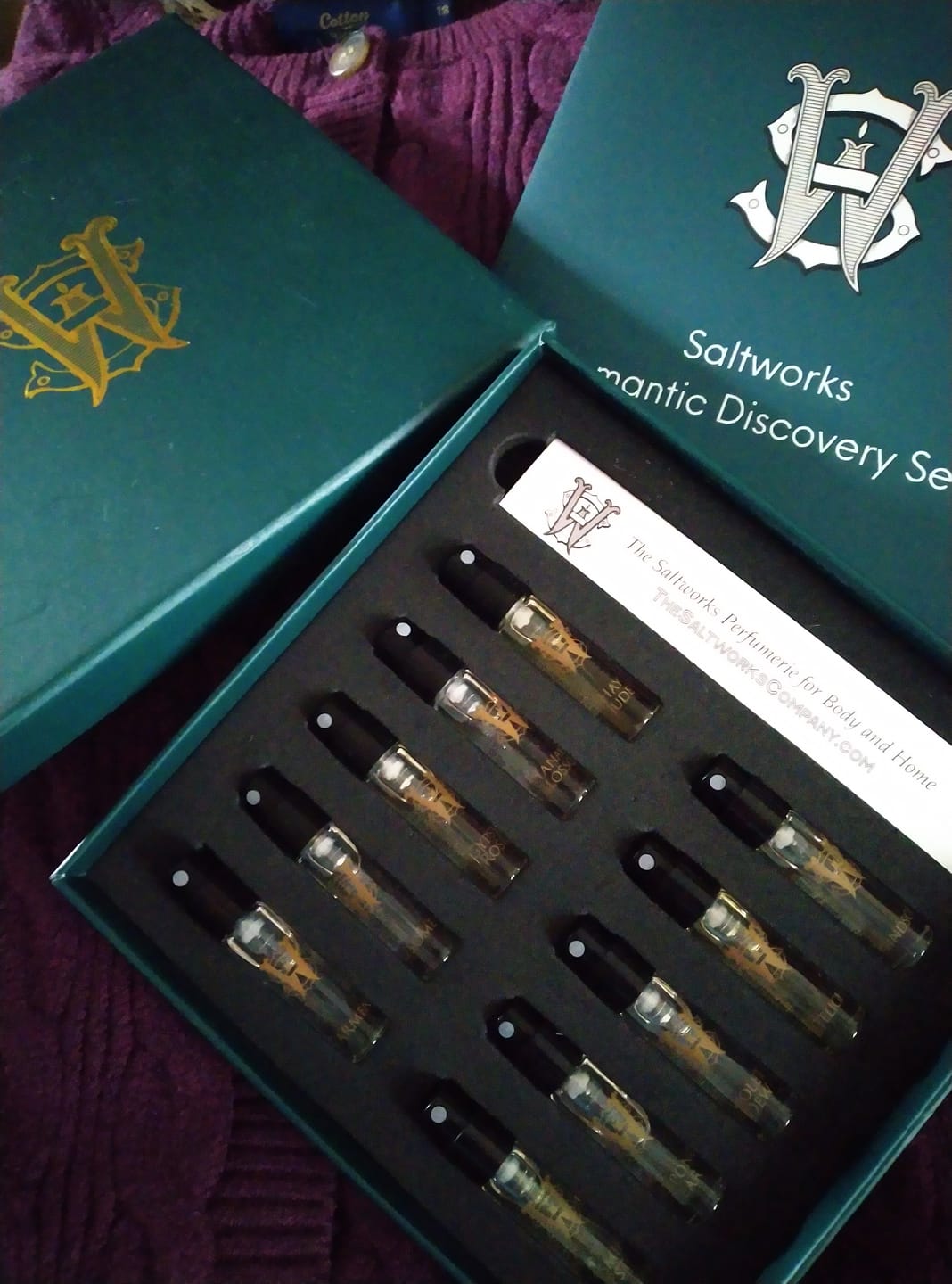 Customer photo review of Romantic Discovery Set