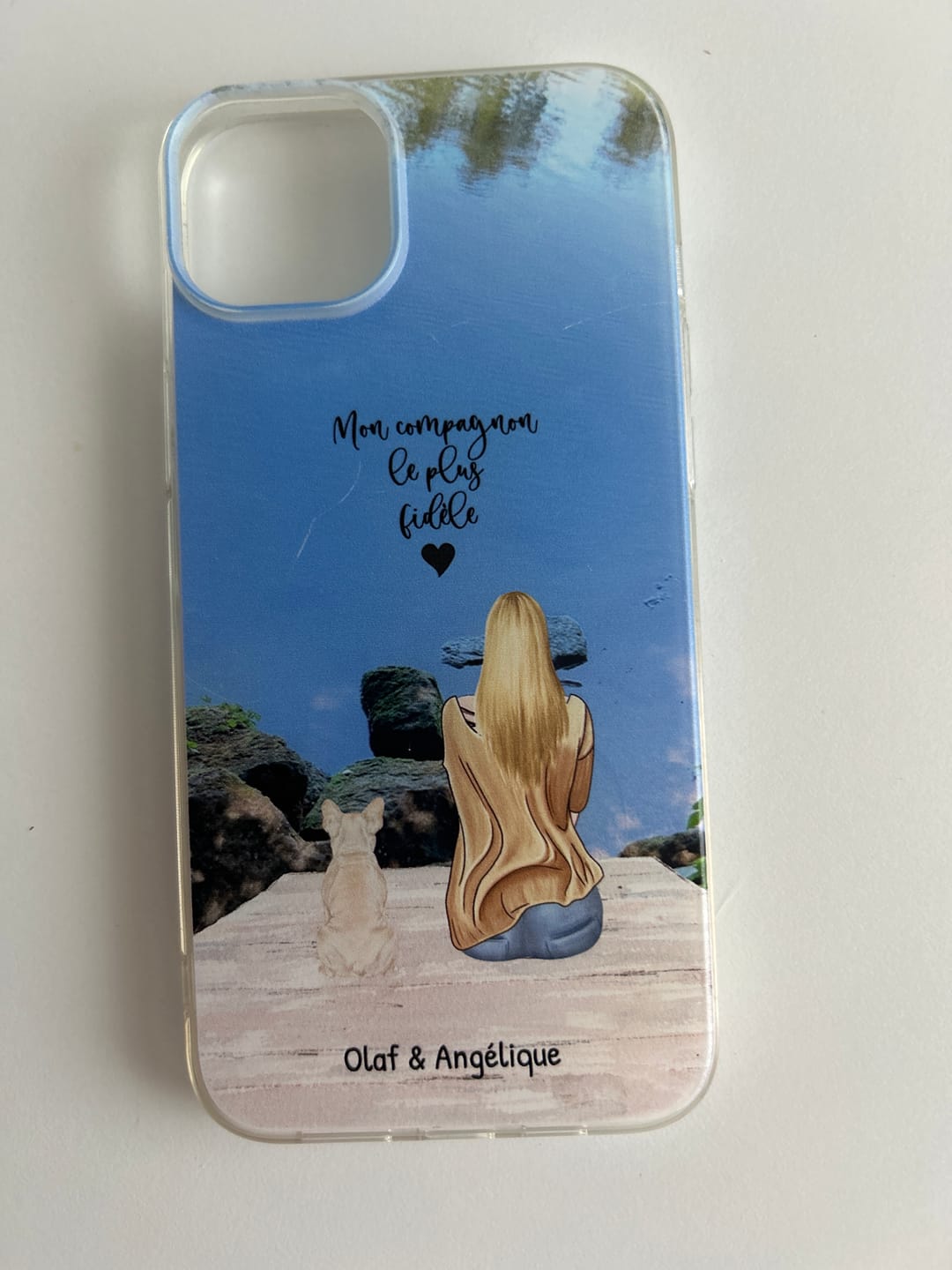 Customer photo review of Meilleurs amis - Coque de téléphone personnalisée