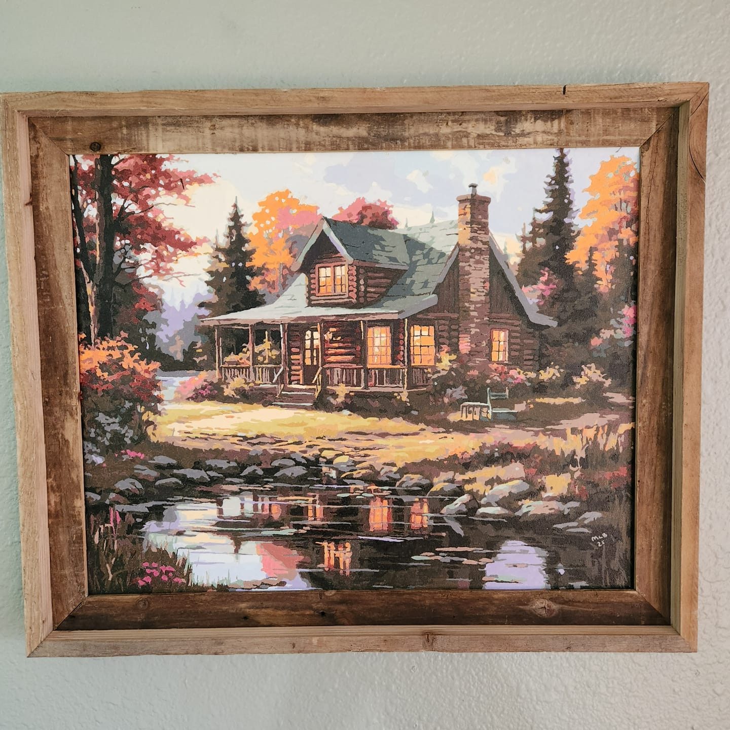 Customer photo review of Lakeside Retreat