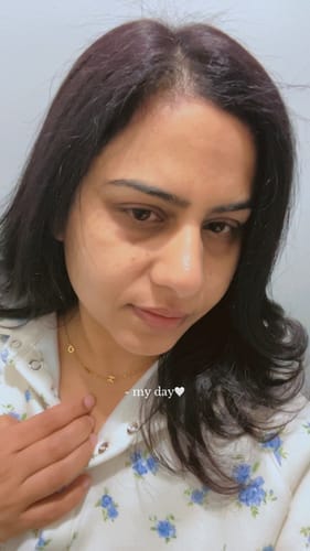 Customer photo review of Custom Sideways Initial Necklace